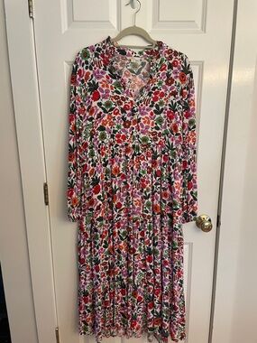 Boden | Dresses | Boden Laurie Linen Dress In Plum Blossom Tropical Pattern | Poshmark Boden | Dresses | Boden Laurie Linen Dress In Plum Blossom Tropical Pattern | Poshmark